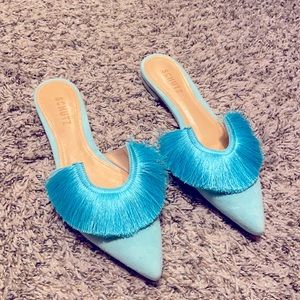 Schutz Shoes | Shutz Brenle fringe mule